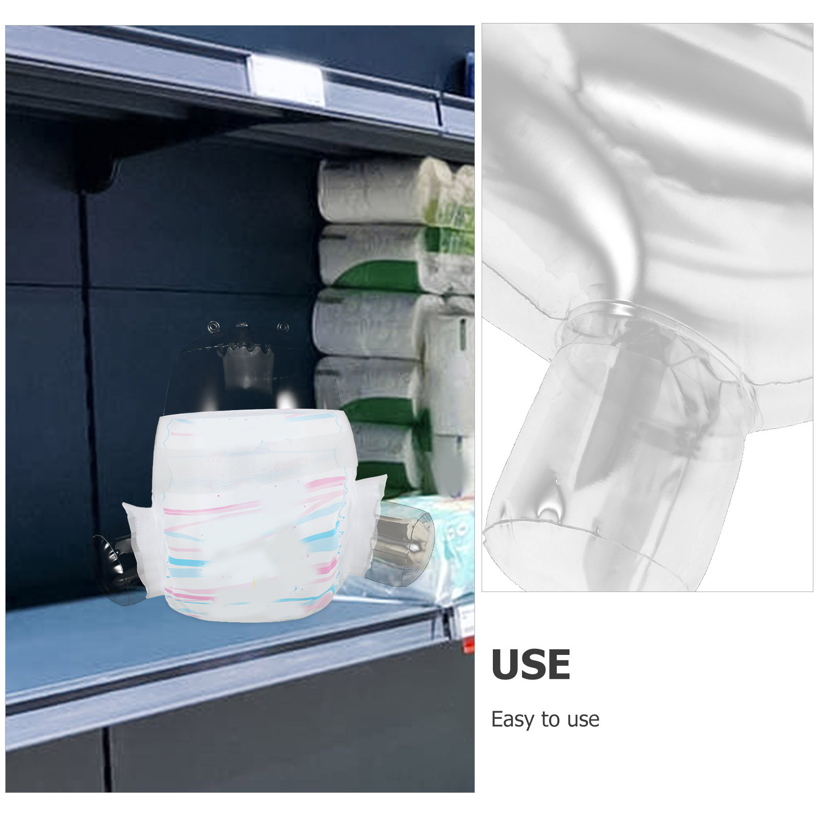 2Pcs Inflatable Retail Display - Diapering 评论和价格