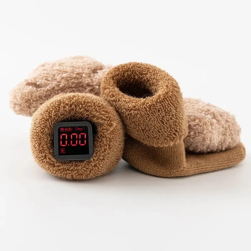Autumn and Winter Fashion Simp - Unisex Baby Socks Non Slip 评论和价格