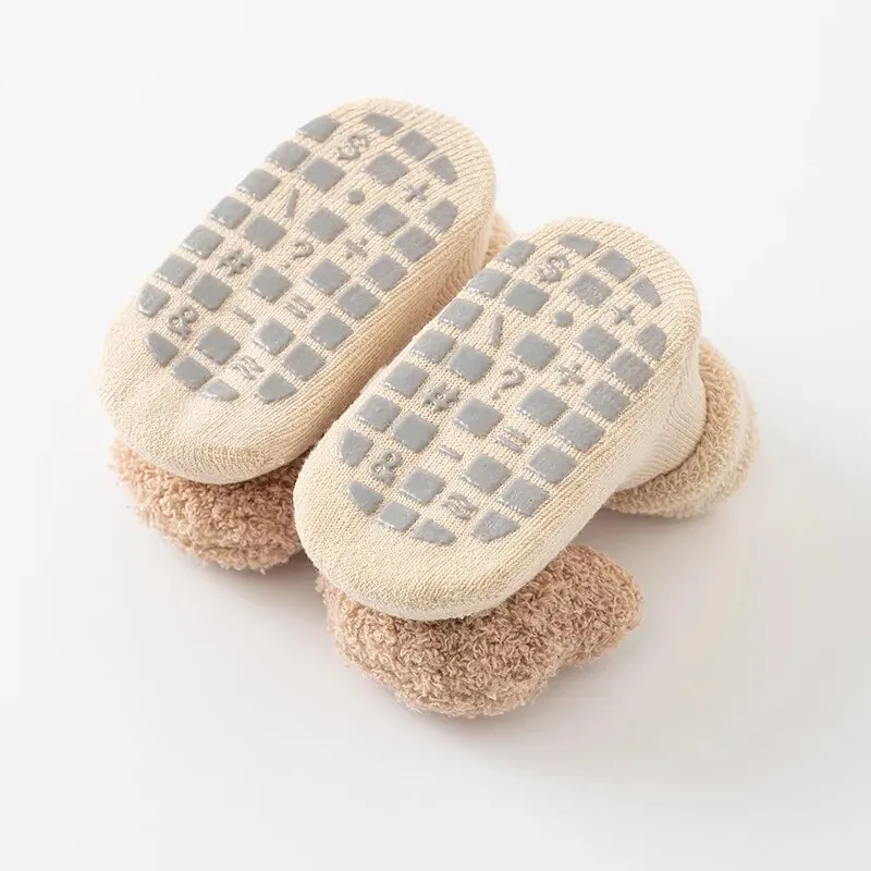 Autumn and Winter Fashion Simp - Unisex Baby Socks Non Slip 评论和价格